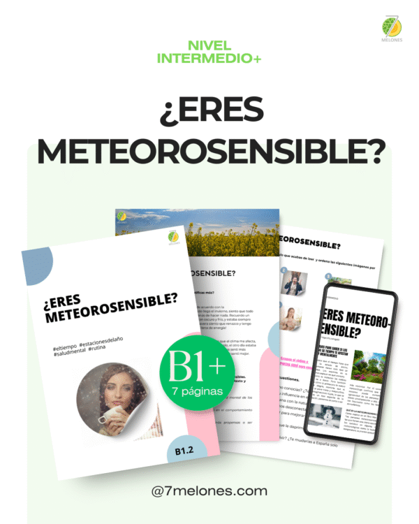 ¿ERES METEOROSENSIBLE?