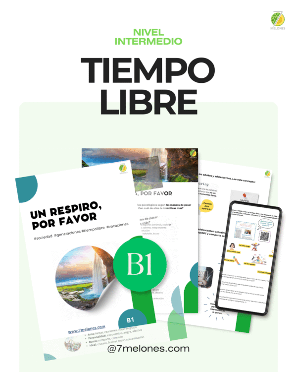 UN RESPIRO, POR FAVOR (tiempo libre)